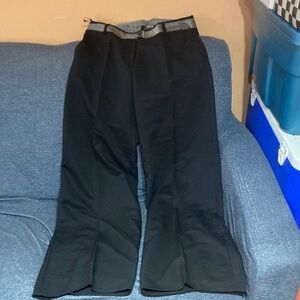 Morgan de Toi Black with Red Accent Label Detail